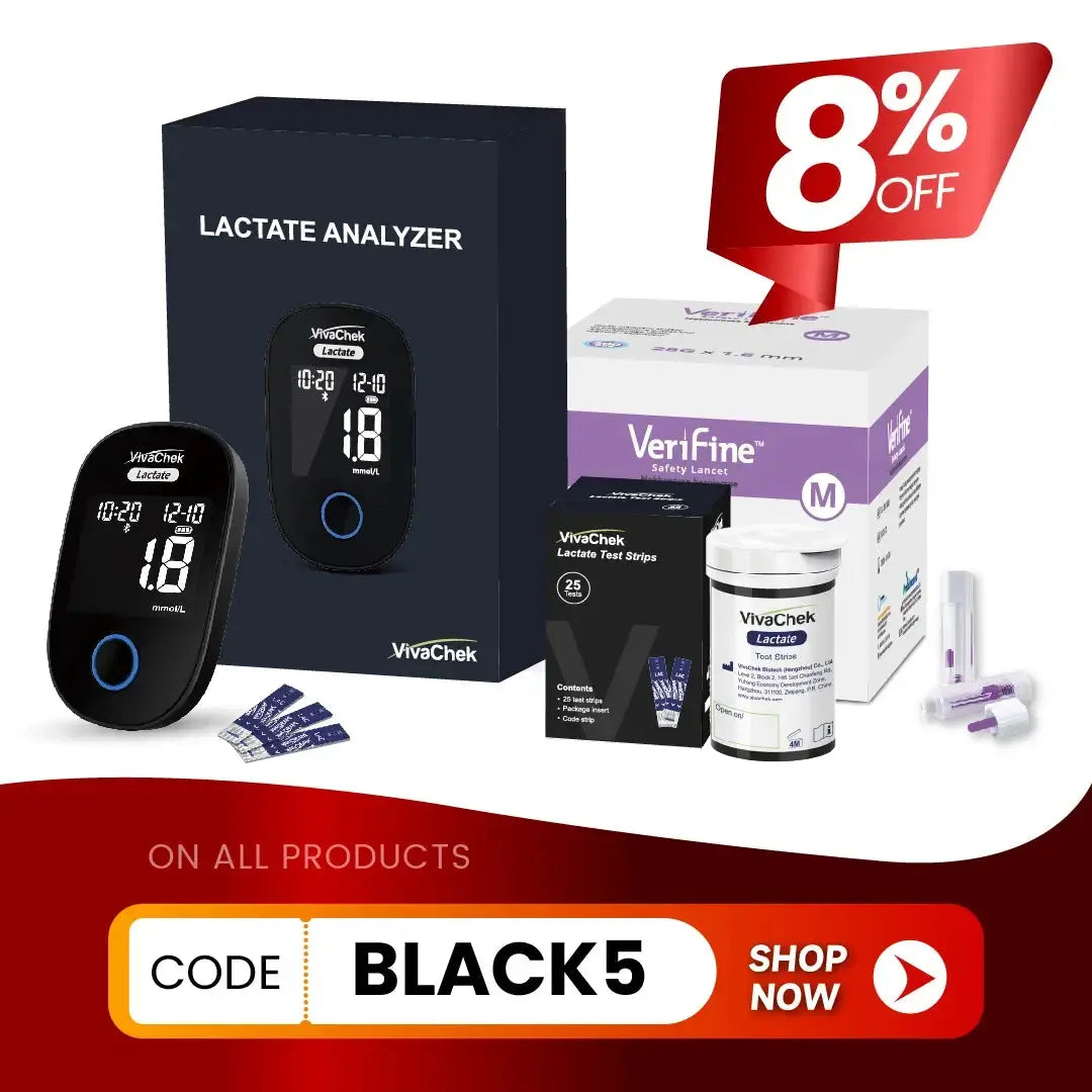 Lactate Analyzer & Strip & Lancet - THE BEST VALUE