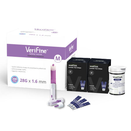 Lactate Strips and Safety Lancet Combo