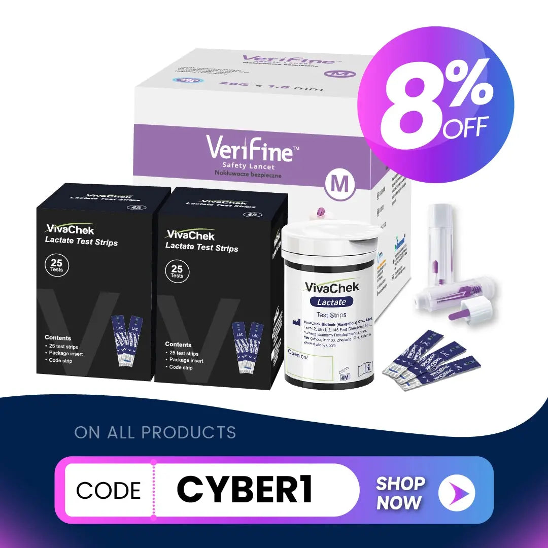 Lactate Strips & Lancet Set