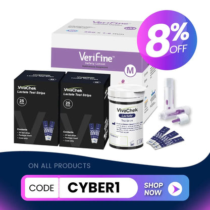 Lactate Strips & Lancet Set