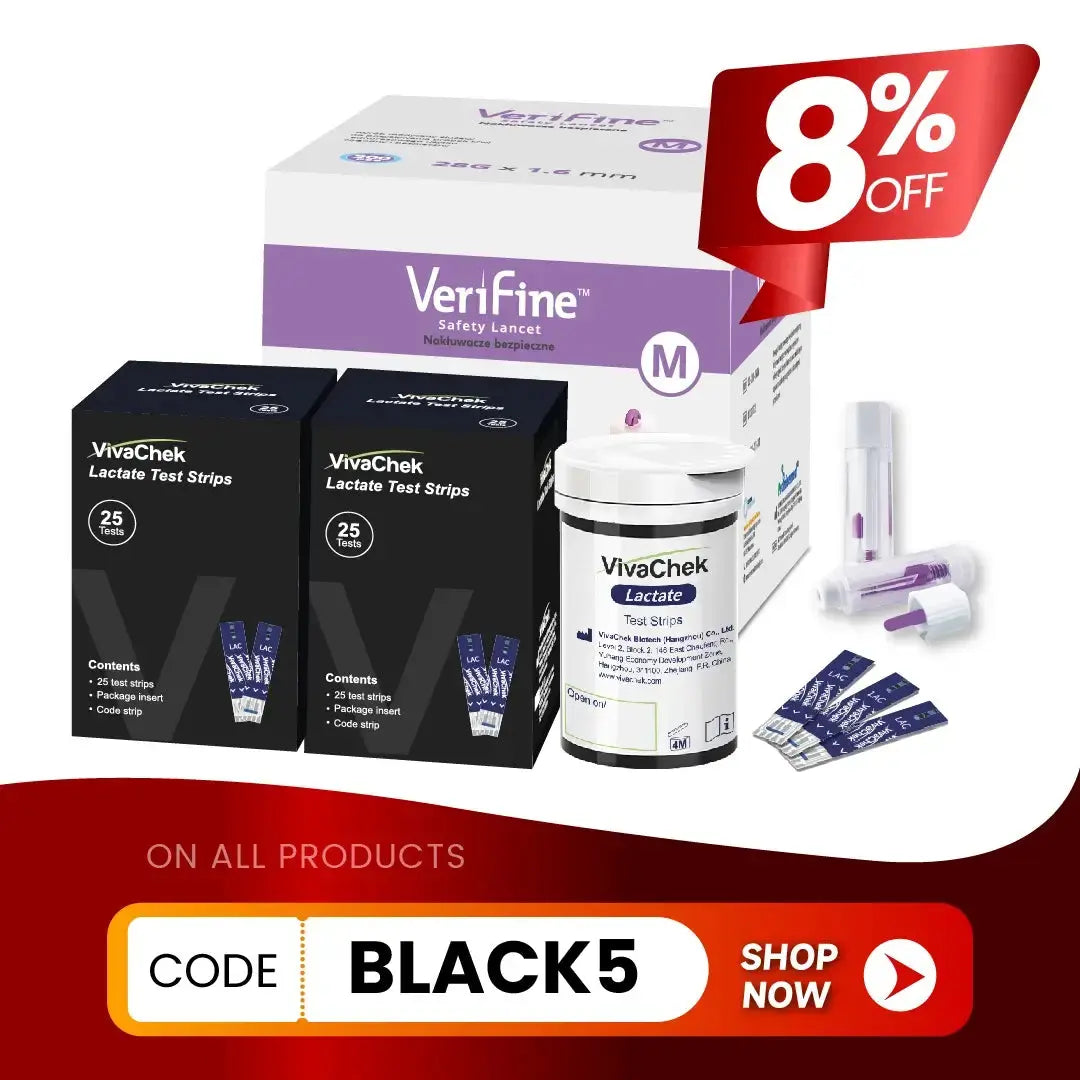 Lactate Strips & Lancet Set